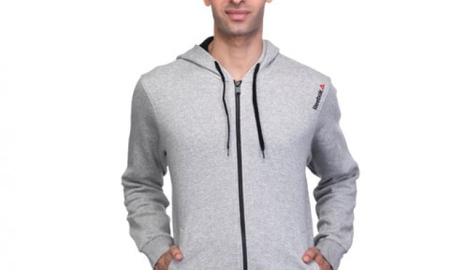 MEN’S REEBOK TRAINING CORE HOODED SWEAT