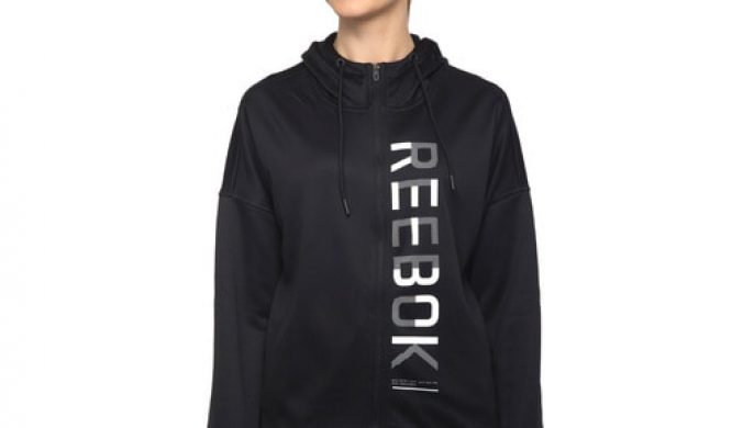 WOMEN’S REEBOK TRAINING WORKOUT FLEECE HOODIE