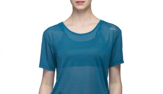 WOMEN’S REEBOK TRAINING WORKOUT ACTIVCHILL SLUB TEE
